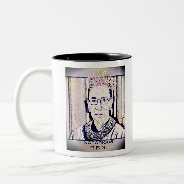Tasse 2 Couleurs R.B.G. notoire (Gauche)