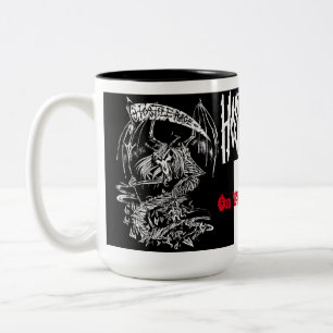 Tasse 2 Couleurs RAGE HOSTILE :15 g/m2.Mug
