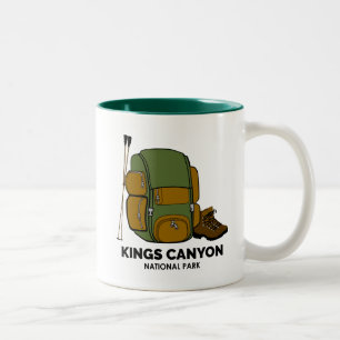 Tasse 2 Couleurs Randonnée dans le parc national de Kings Canyon