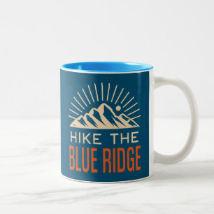 Tasse 2 Couleurs Randonnée Les Montagnes Blue Ridge Sunburst