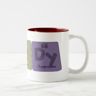 Tasse 2 Couleurs Randy en tant que Dysprosium d'azote de radium