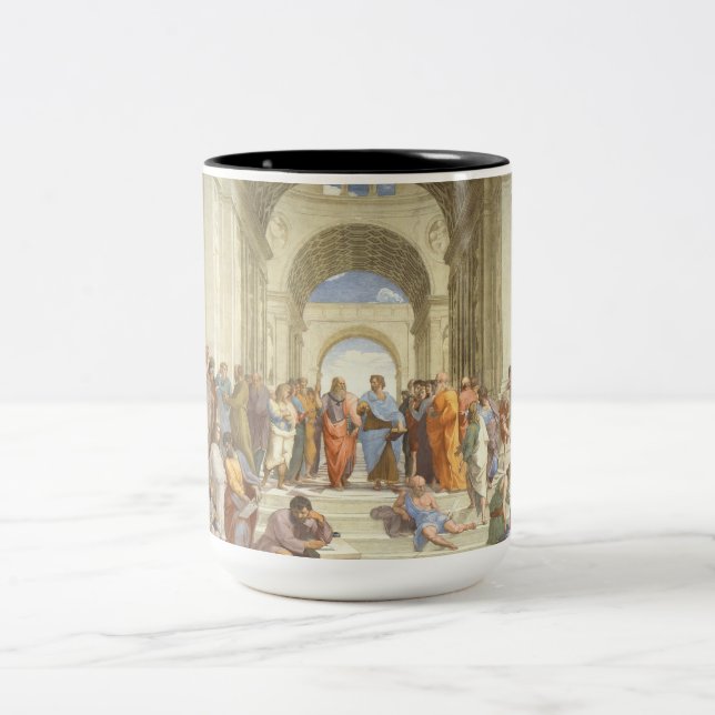 Tasse 2 Couleurs Raphael - L'École d'Athènes (Centre)