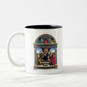 Tasse 2 Couleurs Raphael Raffaello Madonna et l'enfant intronisé
