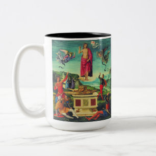 Tasse 2 Couleurs Raphael Résurrection de Jésus-Christ Art