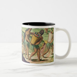 Tasse 2 Couleurs Rassemblement de la nourriture pour l'entrepôt