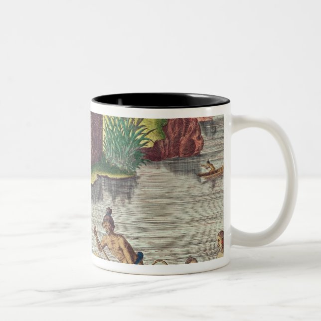 Tasse 2 Couleurs Rassemblement des cultures pour l'entrepôt (Droit)