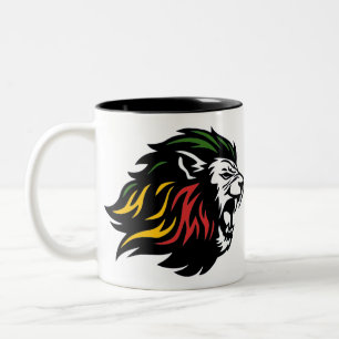 Tasse 2 Couleurs Rasta Lion