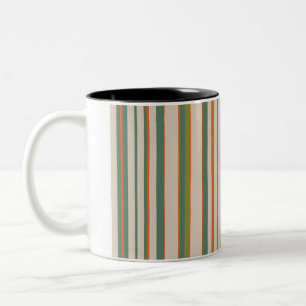 Tasse 2 Couleurs Rayé décoratif 