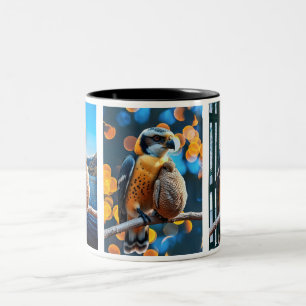 Tasse 2 Couleurs Realistic Proud Falcon