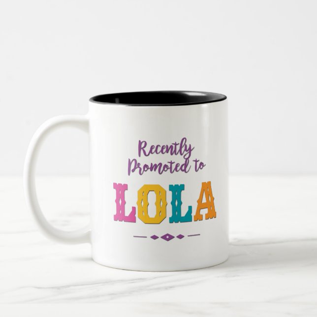 Tasse 2 Couleurs Récemment favorisé à Lola (Gauche)