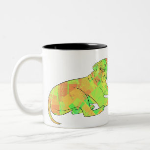 Tasse 2 Couleurs Recensement du bullmastiff