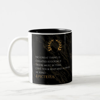 Tasse 2 Couleurs Recette de grandeur d'Epictetus