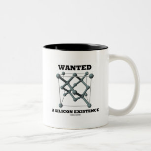 Tasse 2 Couleurs Recherché Une Existence De Silicium Structure Chim
