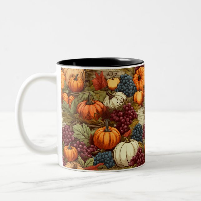 Tasse 2 Couleurs Récolte d'automne (Gauche)