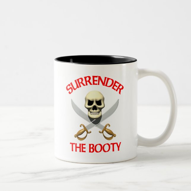 Tasse 2 Couleurs reddition 3D le butin (Droit)