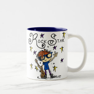 Tasse 2 Couleurs Redhead Boy Rock Star