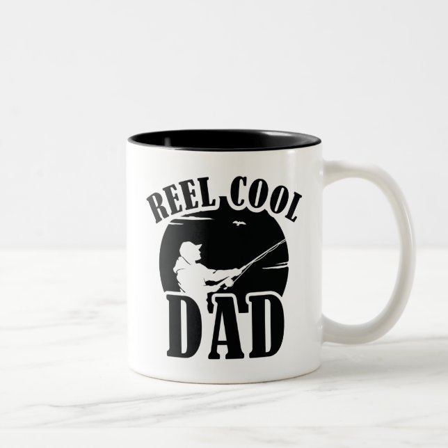 Tasse 2 Couleurs Reel Cool Papa (Droit)