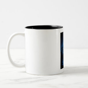 Tasse 2 Couleurs Reflet esthétique de la forêt au clair de lune cél