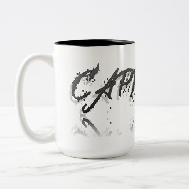 Tasse 2 Couleurs Réflexion Capricorne (Gauche)