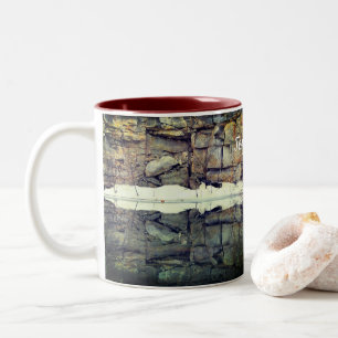 Tasse 2 Couleurs Réflexions de roches de granit Nature Personnalisé