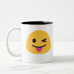 Tasse 2 Couleurs Refroidi les yeux de la langue