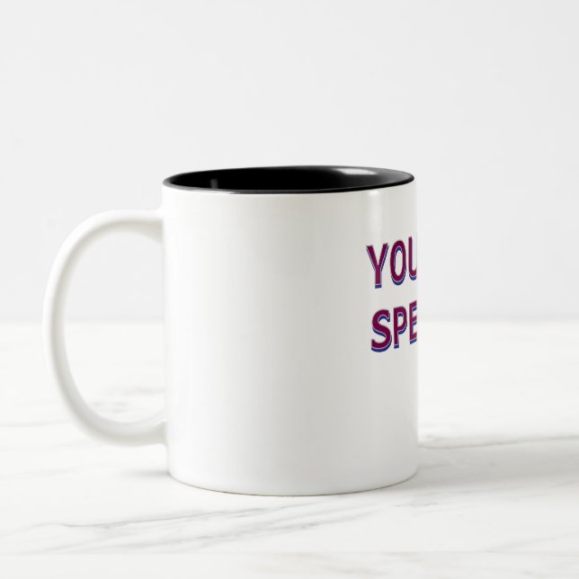 Tasse 2 Couleurs Regalo Personalizado Taza Eres Especial (Gauche)
