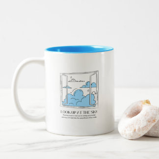 Tasse 2 Couleurs Regarde Le Ciel