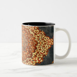 Tasse 2 Couleurs Regarder le Motif perse antique