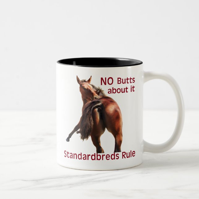 Tasse 2 Couleurs Règle de Standardbreds (Droit)