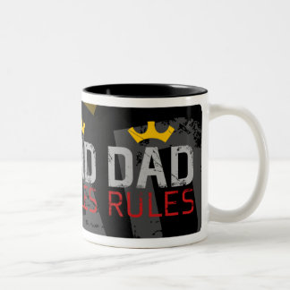 Tasse 2 Couleurs RÈGLES de PAPA (meilleure récompense