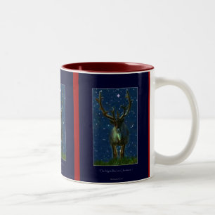 Tasse 2 Couleurs Reinder de Noël