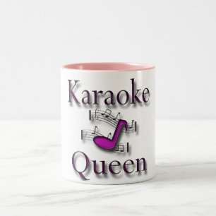 Tasse 2 Couleurs Reine de karaoke