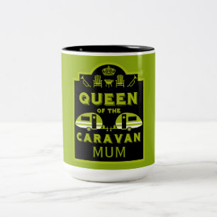 Tasse 2 Couleurs Reine de la Caravane