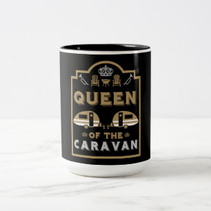 Tasse 2 Couleurs Reine de la Caravane
