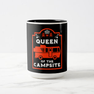 Tasse 2 Couleurs Reine Du Camping