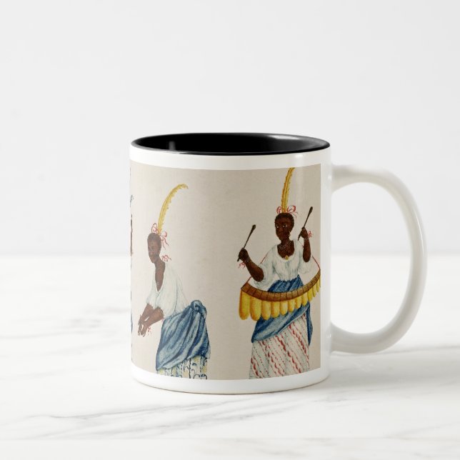 Tasse 2 Couleurs Reine et sa suite (Droit)