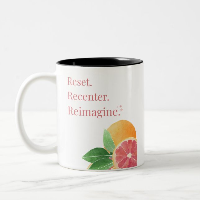 Tasse 2 Couleurs Réinitialisation estivale (Gauche)