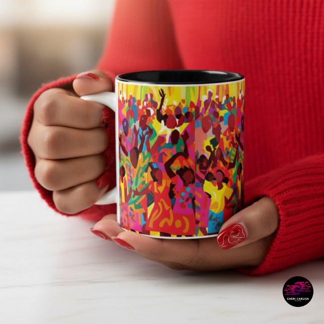 Tasse 2 Couleurs Réjouissez-Vous Et Sentez L'Esprit Saint (If your morning don’t feel like this… fix it)