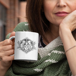 Tasse 2 Couleurs Religion Sainte Famille Catholique Jésus Marie Jos