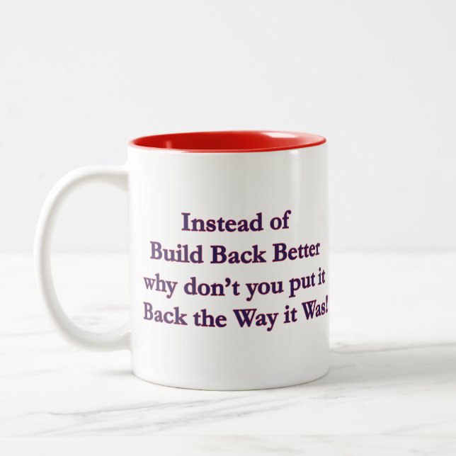 Tasse 2 Couleurs Remet-C (Gauche)