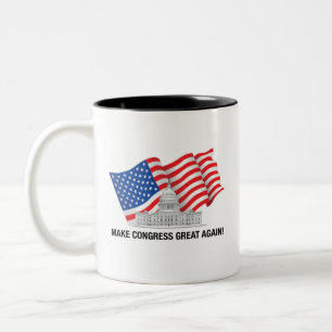 Tasse 2 Couleurs Rendez le congrès grand encore pour attaquer