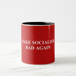 Tasse 2 Couleurs Rendre le socialisme malade