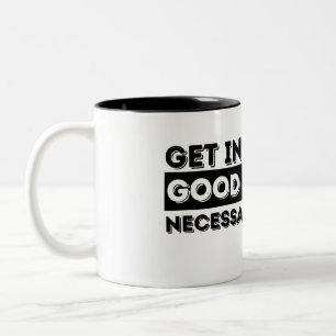 Tasse 2 Couleurs Rep John Lewis cite / se mettre dans de bons ennui