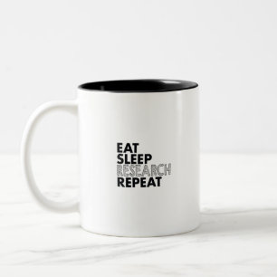 Tasse 2 Couleurs répéter la recherche sur le sommeil