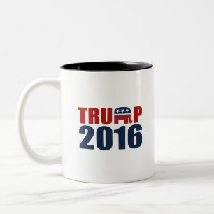 TASSE 2 COULEURS RÉPUBLICAINS POUR L'ATOUT 2016