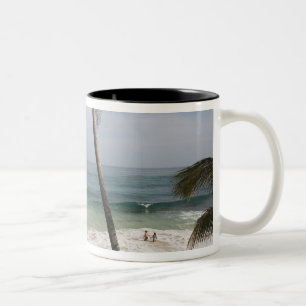 Tasse 2 Couleurs République dominicaine, Côte Nord, Abreu, Plage 4