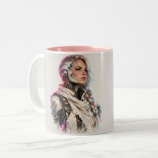 Tasse 2 Couleurs Requiem d'Argent (Devant gauche)