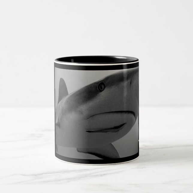 Tasse 2 Couleurs Requin des Caraïbes de récif (Centre)