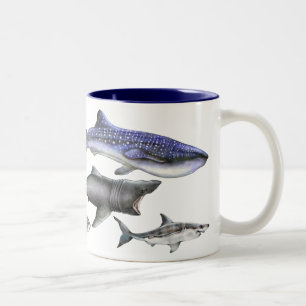 Tasse 2 Couleurs Requins du monde