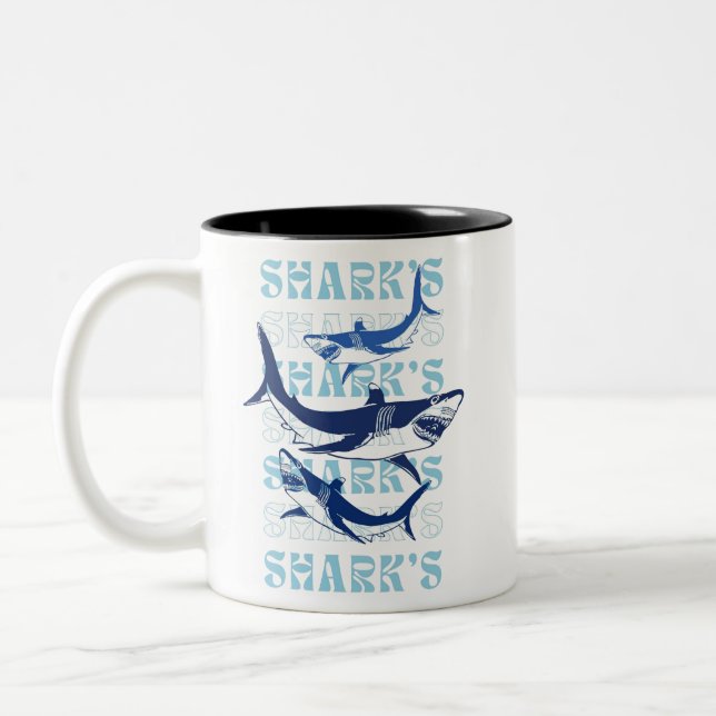 TASSE 2 COULEURS REQUINS, REQUINS, REQUINS, STYLE (Gauche)